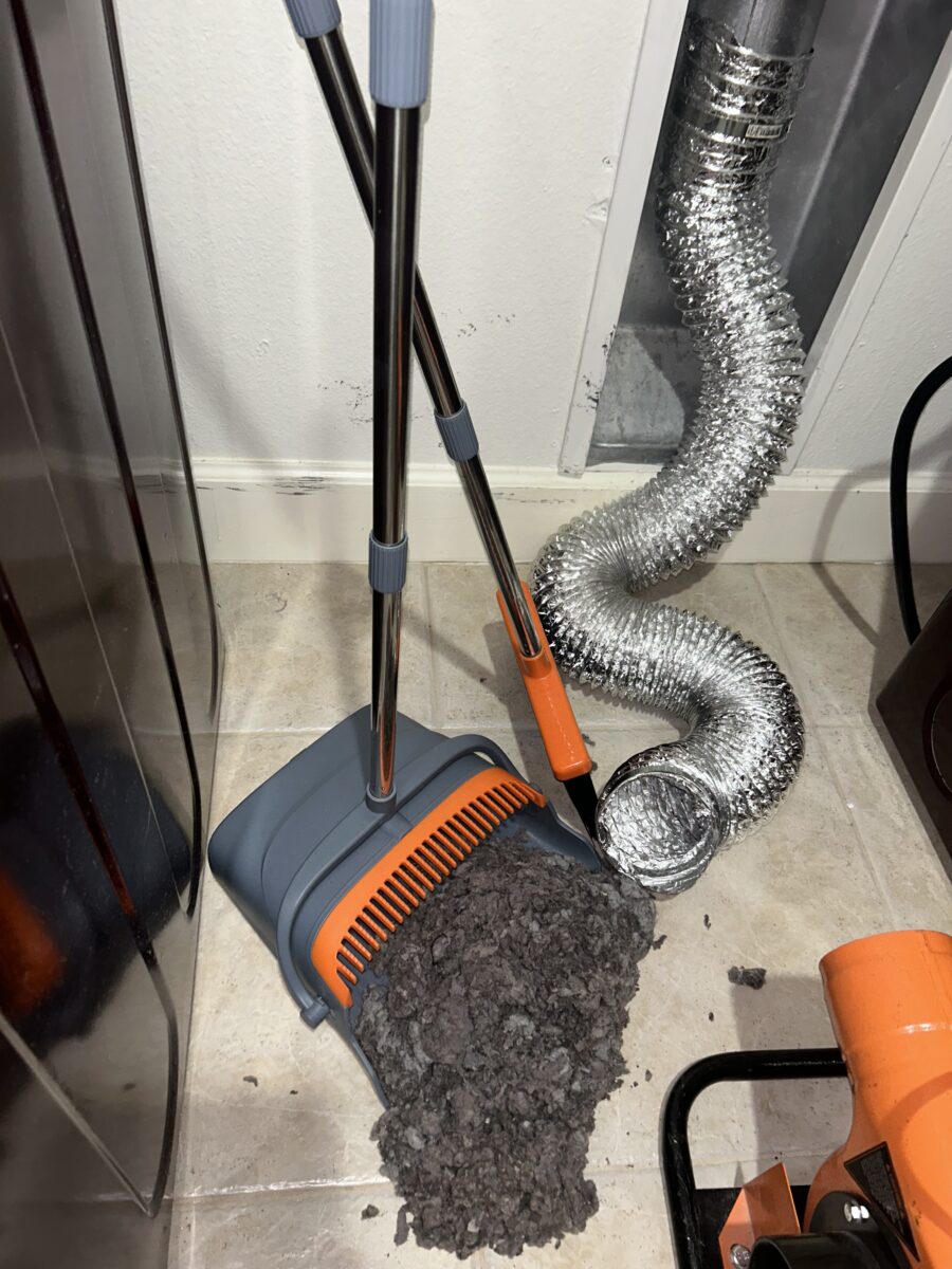 how to clean a dryer vent